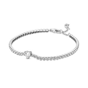 Pandora Romantický stříbrný náramek Timeless 590041C01 20 cm obraz