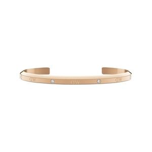 Daniel Wellington Módní pevný pozlacený náramek Classic Lumine DW004005 18, 5 cm obraz