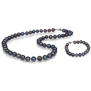 JwL Luxury Pearls Zvýhodněná perlová souprava šperků JL0265 a JL0360 (náramek, náhrdelník) obraz