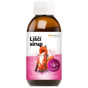 MycoMedica Liščí sirup 200 ml obraz