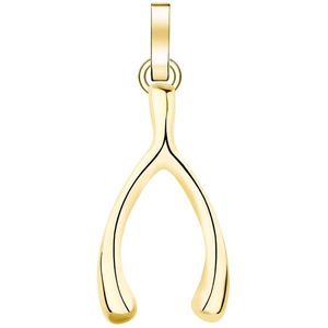 Rosefield Slušivý pozlacený přívěsek Wishbone The Pendant PE-Gold-WISHBONE obraz