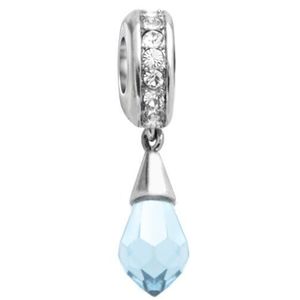 Morellato Ocelový přívěsek Drops Crystal Aquamarine SCZ768 obraz