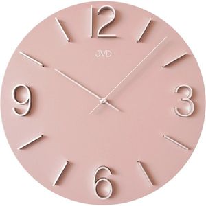 JVD Nástěnné hodiny HC35 Pink obraz