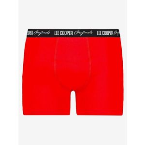 Lee Cooper Printed červená M Boxerky Červená obraz