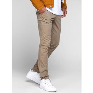 JACK & JONES Chino kalhoty béžová obraz