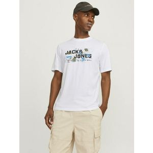 Jack & Jones Outdoor Triko Bílá obraz