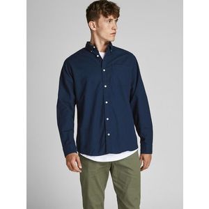 Jack & Jones Oxford Košile Modrá obraz