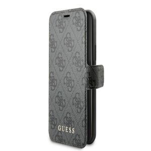 Guess 4G Book iPhone 11 Grey Obal Fialová obraz