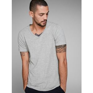 Jack & Jones Basic Triko Šedá obraz