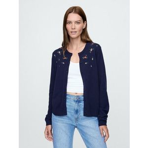 GAP Cardigan Modrá obraz