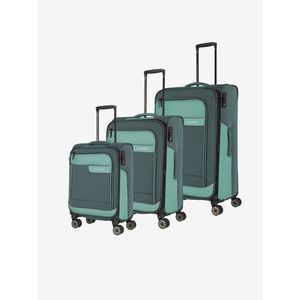 Travelite Viia 4w S, M, L + Duffle Sada Zelená obraz