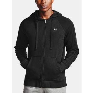 Under Armour UA Rival Fleece FZ Hoodie Mikina Černá obraz