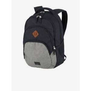 Travelite Basics Melange Navy/grey Batoh Modrá obraz