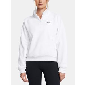 Under Armour UA Armour Flc Pro HZ Mikina Bílá obraz