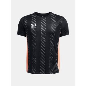 Under Armour UA B's Ch. SS Prnt Triko dětské Černá obraz