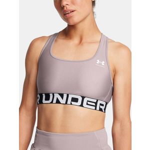 Under Armour UA HG Mid Branded Podprsenka Šedá obraz