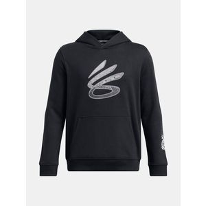 Under Armour Curry Boys Splash Hoodie Mikina dětská Černá obraz