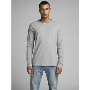 Jack & Jones Basic Triko Šedá obraz