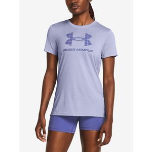 Under Armour UA Tech BL HD SS Triko Fialová obraz