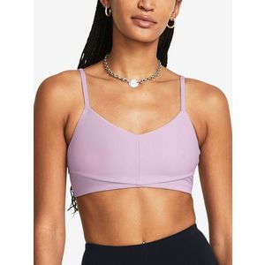 Under Armour Meridian Rib Bralette Sportovní podprsenka Fialová obraz