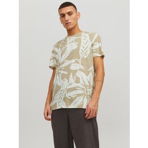 Jack & Jones Tropic Triko Béžová obraz