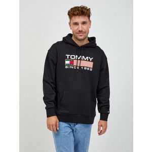 Tommy Jeans Mikina Černá obraz