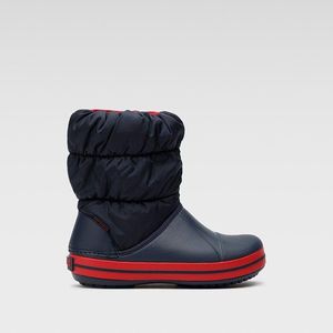 Kozačky Crocs WINTER PUFF BOOT KIDS 14613-485 Materiál/-Croslite, Látka/-Látka obraz