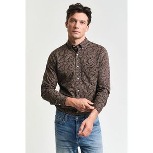 KOŠILE GANT REG PAISLEY PRINTED SHIRT PRUSSIAN BLUE obraz