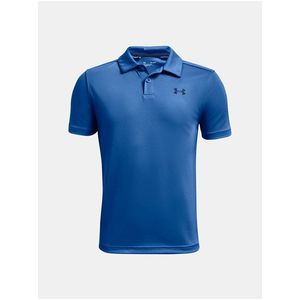 Tričko Under Armour UA Performance Polo - modrá obraz