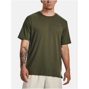 Khaki pánské sportovní tričko Under Armour Rush Energy obraz