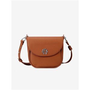 Hnědá dámská crossbody kabelka Carine Brown obraz