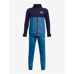 Modrá klučičí sportovní souprava Under Armour UA CB Knit Track Suit obraz