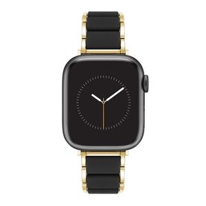 Anne Klein řemínek kombinace silikon a ocel pro Apple Watch 38/40/41 WK/1054GPBK38 obraz