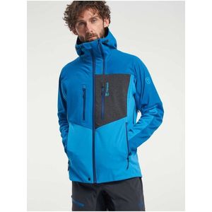 pánská skialpová softshellová bunda TENSON Touring Softshell M tyrkysová obraz