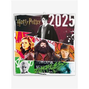 NOTIQUE Poznámkový kalendář Harry Potter 2025, 30 x 30 cm obraz