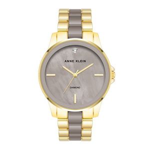 Dámské kulaté hodinky Anne Klein AK/ 4120TPGB obraz