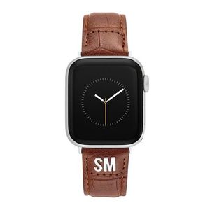 Dámský hnědý řemínek Steve Madden z veganské kůže pro Apple Watch 38/40/41mm, WS/1002SVHY384041 obraz