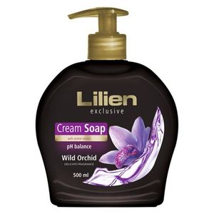 Lilien krémové tekuté mýdlo s dávkovačem - Orchidej 500 ml obraz