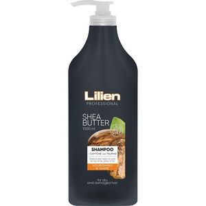 Lilien šampon pro suché a poškozené vlasy - Bambucké máslo 1000 ml obraz