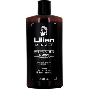 Lilien MEN-ART pánský sprchový šampon - Black 250 ml obraz