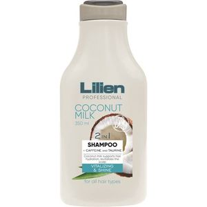 Lilien šampon pro všechny typy vlasů - Kokosové mléko 2v1 350 ml obraz