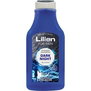 Lilien pánský sprchový gel a šampon 2v1 - Dark Night 350 ml obraz