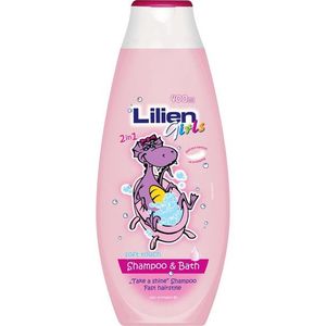 Lilien dětský šampon & pěna 2v1 pro dívky 400 ml obraz