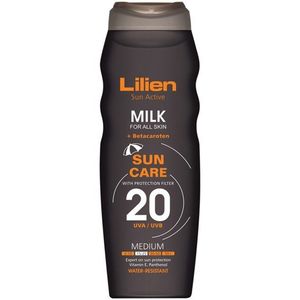 Lilien Sun Active opalovací mléko OF 20 - 200 ml obraz