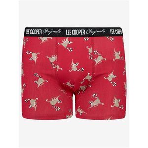 Pánské boxerky Lee Cooper Patterned červená Lee Cooper obraz