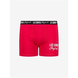 Pánské boxerky Lee Cooper Printed červená M Lee Cooper obraz