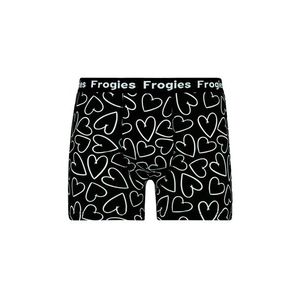 Pánské boxerky Frogies Love Hearts černá 3XL Frogies obraz