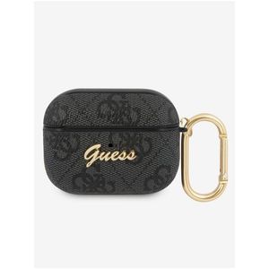 Guess 4G Script PC/PU Pouzdro pro AirPods Pro Black obraz