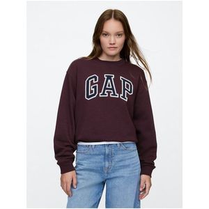 Oversize mikina fleece GAP obraz