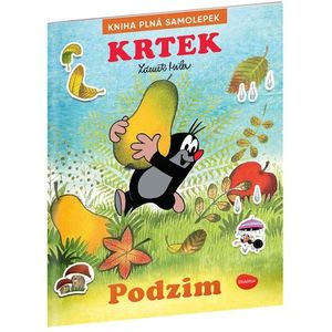 KRTEK a PODZIM ─ Kniha samolepek obraz